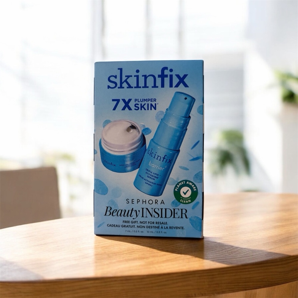 SKINFIX BEAUTY INSIDER 2PCS SET BARRIER TRIPLE CREAM 7ML+ACTIVATING SERUM 10ML